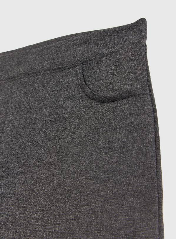 Easy Care Girls Regular Grey School Trousers 2 Pack