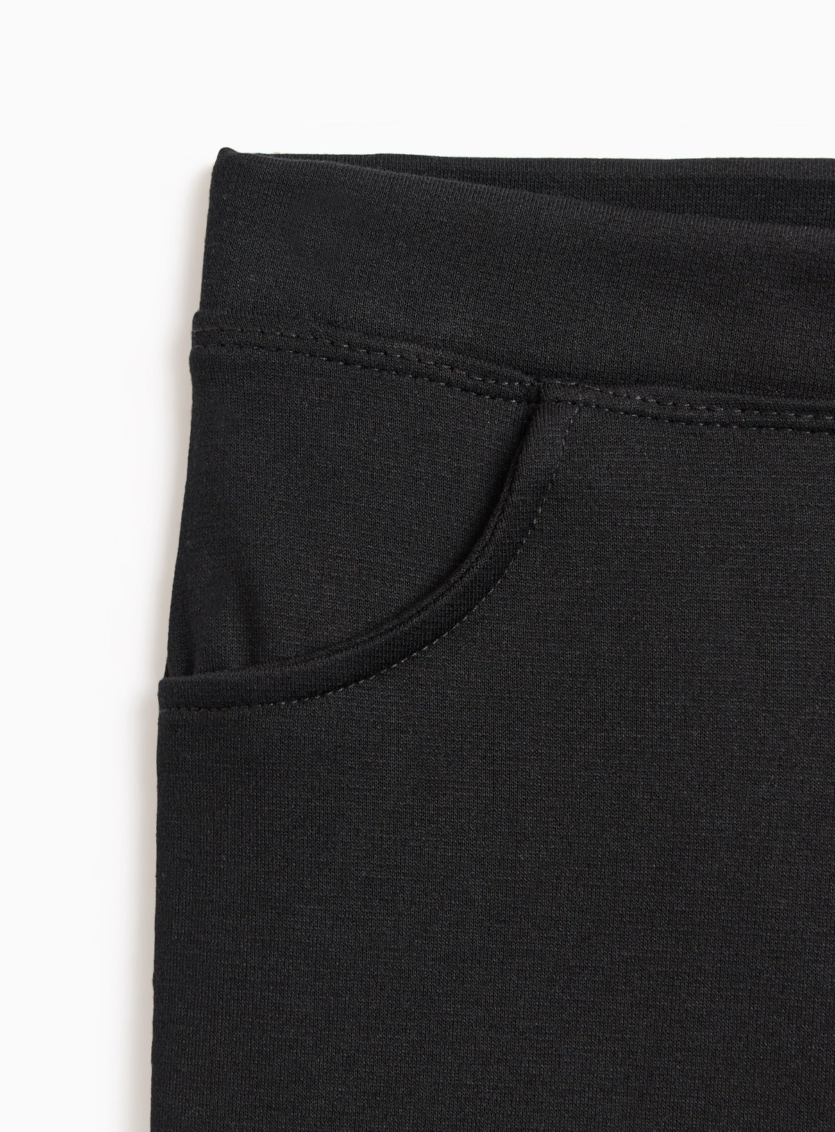 2 Pack Black Jersey Trousers 3 years - Image 3 thumbnail