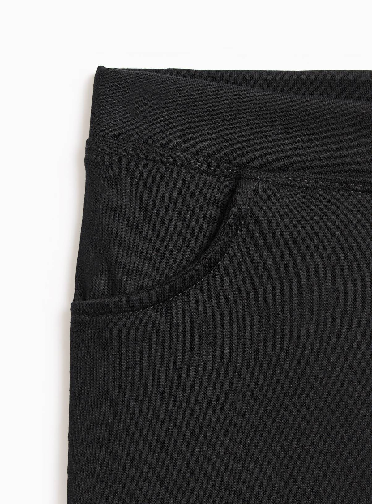 2 Pack Black Jersey Trousers 3 years - Image 3