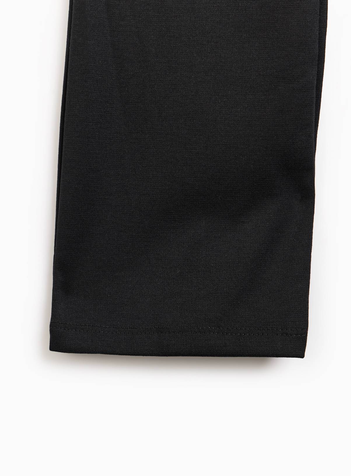 2 Pack Black Jersey Trousers 3 years - Image 4