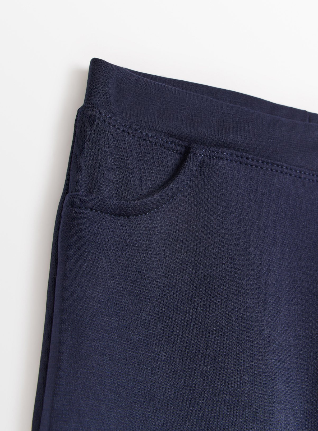 2 Pack Navy Jersey Trousers 7 years - Image 2 thumbnail