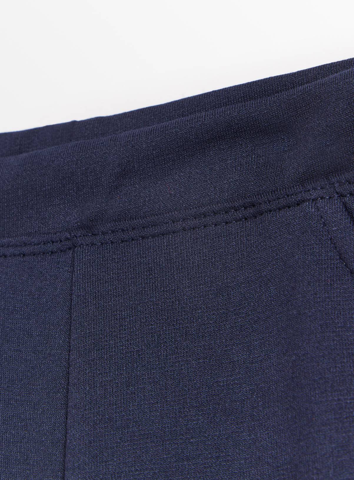 2 Pack Navy Jersey Trousers 7 years - Image 3