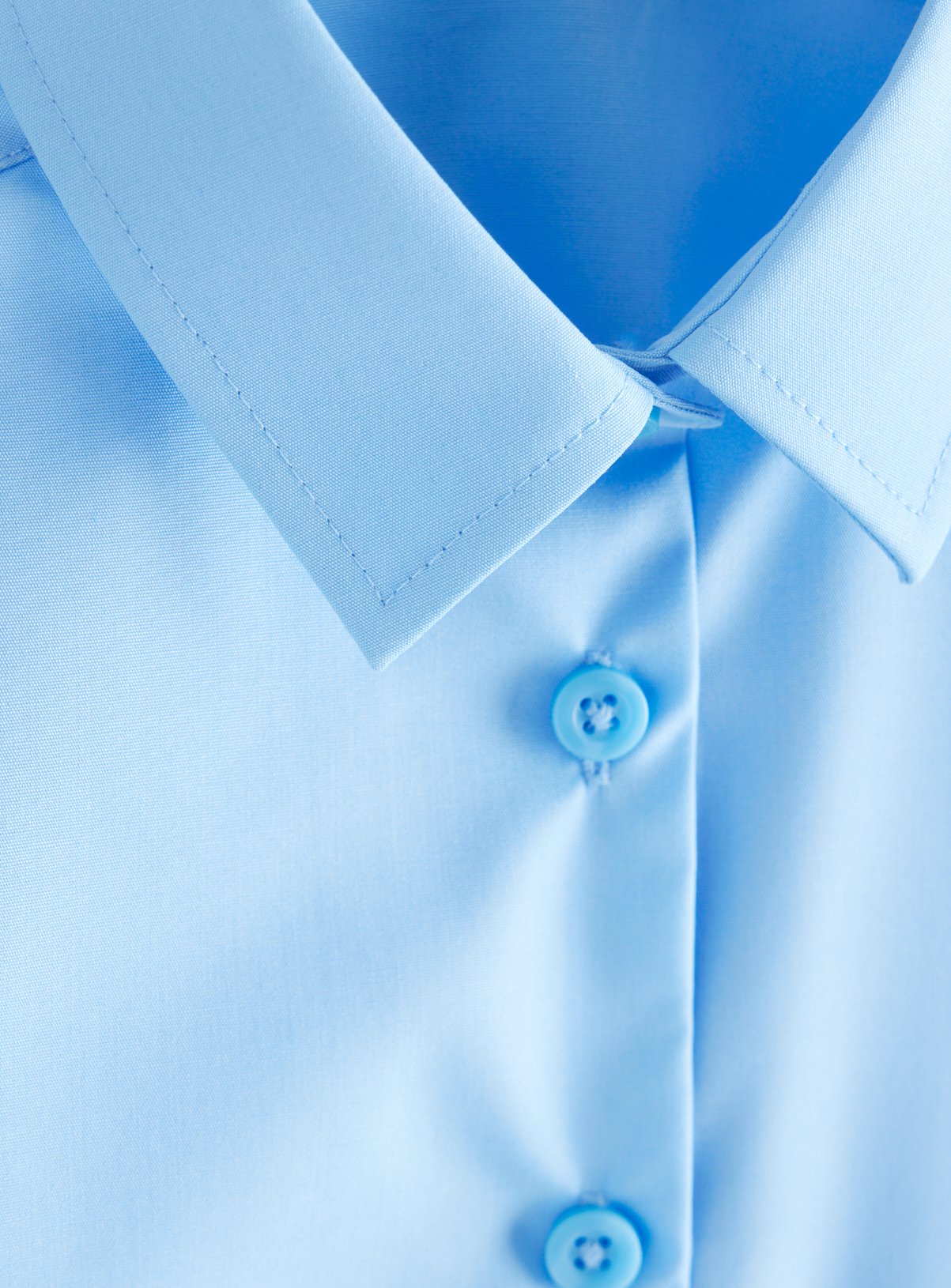 3 Pack Blue Short Sleeve Shirts 3 years - Image 2 thumbnail