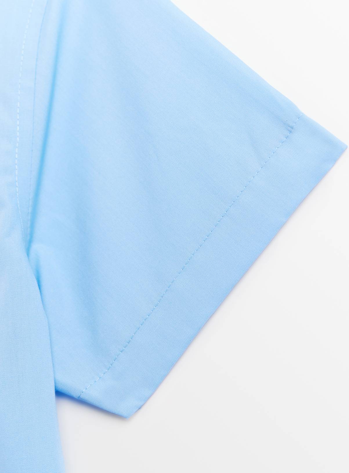 3 Pack Blue Short Sleeve Shirts 3 years - Image 4
