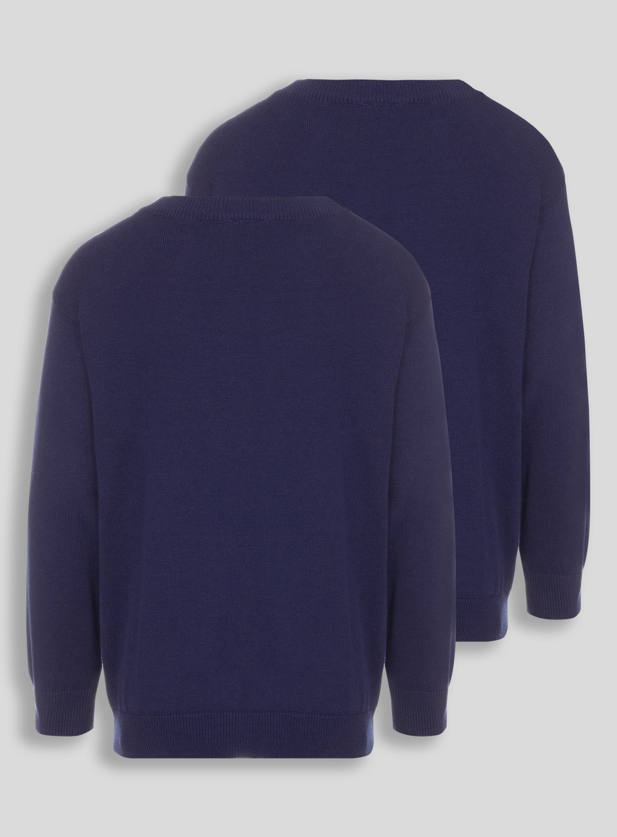 Navy V-Neck Jumpers 2 Pack Review