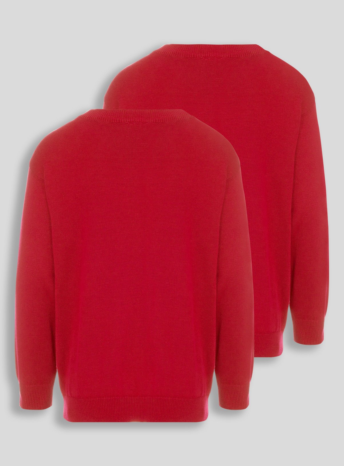 Red V-Neck Jumpers 2 Pack Review