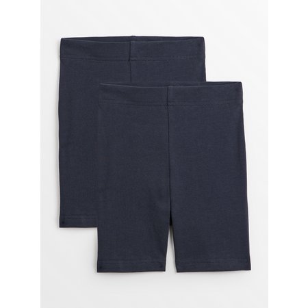 Navy Cycle Shorts 2 Pack - 3 years