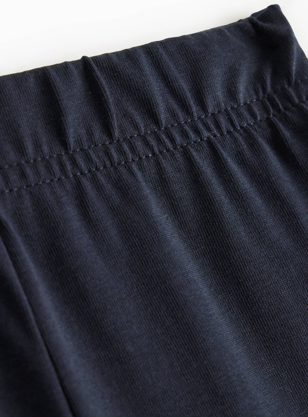 Navy Cotton Rich Cycling Shorts 2 Pack 6 years - Image 5