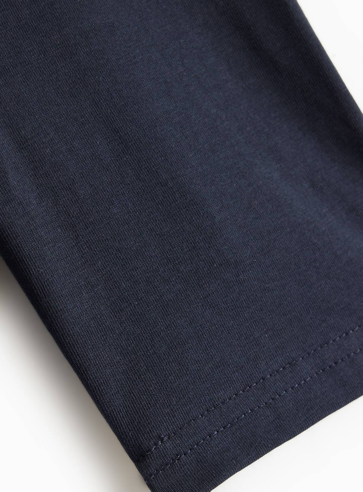 Navy Cotton Rich Cycling Shorts 2 Pack 6 years - Image 6