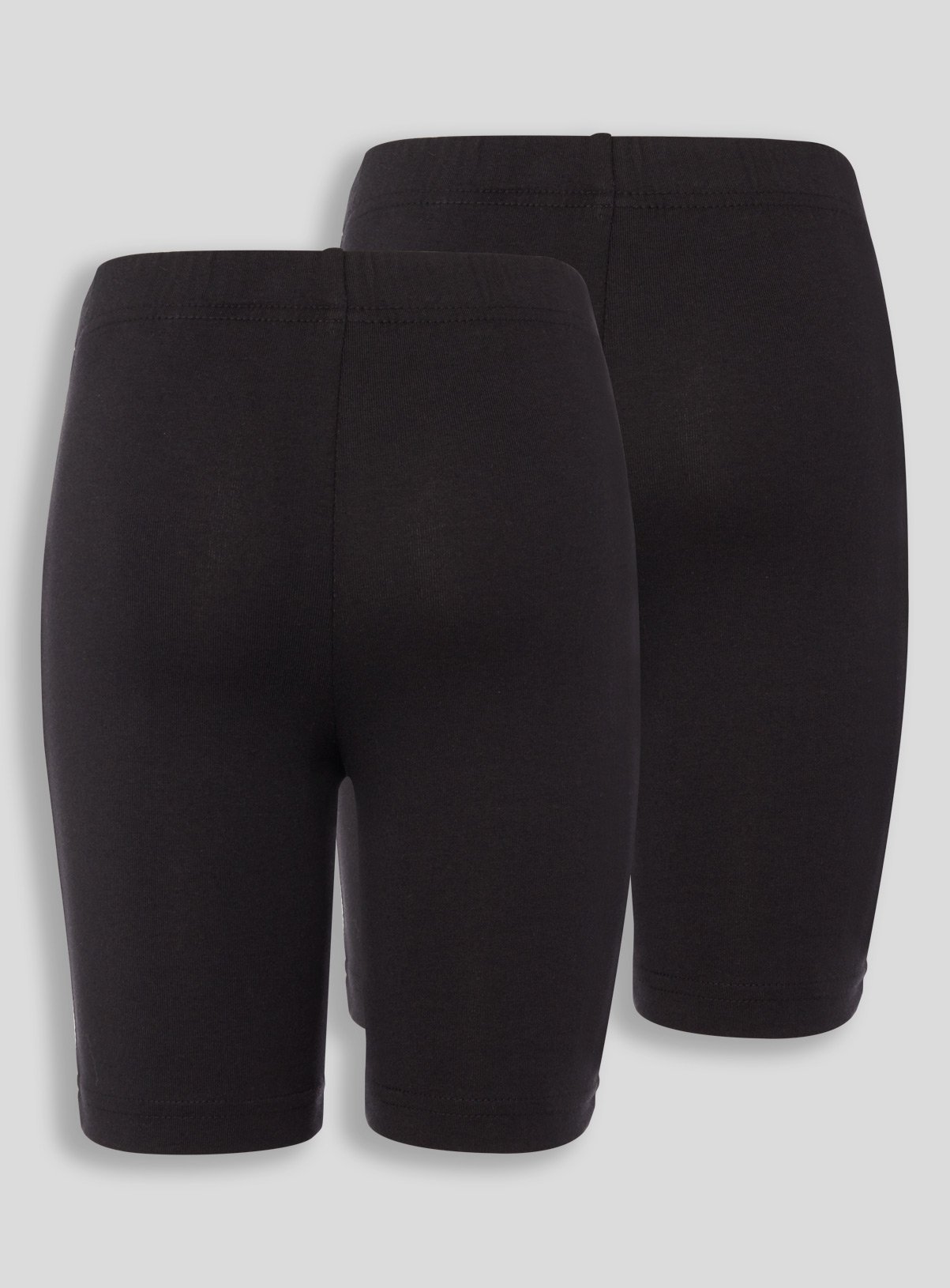 2 Pack Black Cycling Shorts 11 years - Image 2 thumbnail
