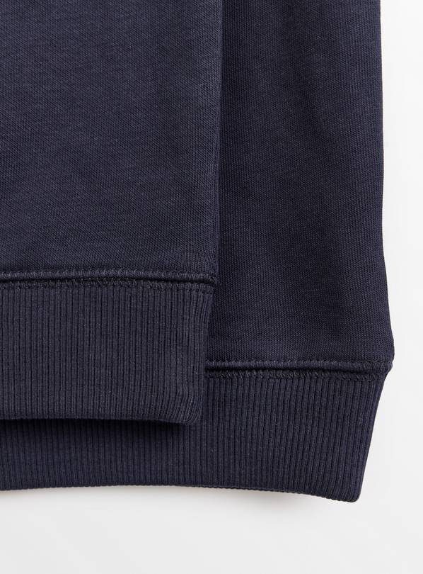 Navy crew best sale neck school jumper