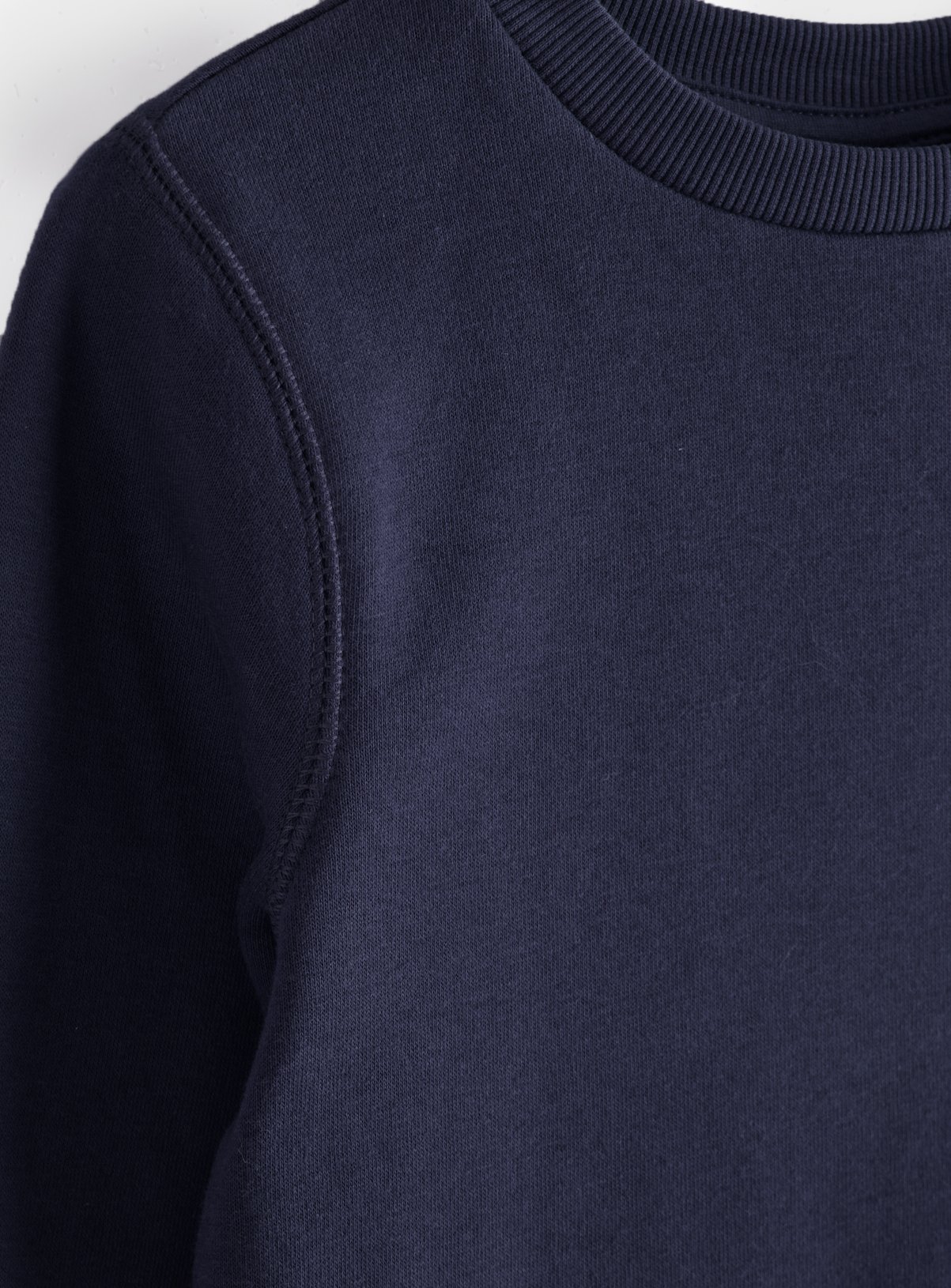 2 Pack Navy Crew Neck Sweatshirts 10 years - Image 3 thumbnail