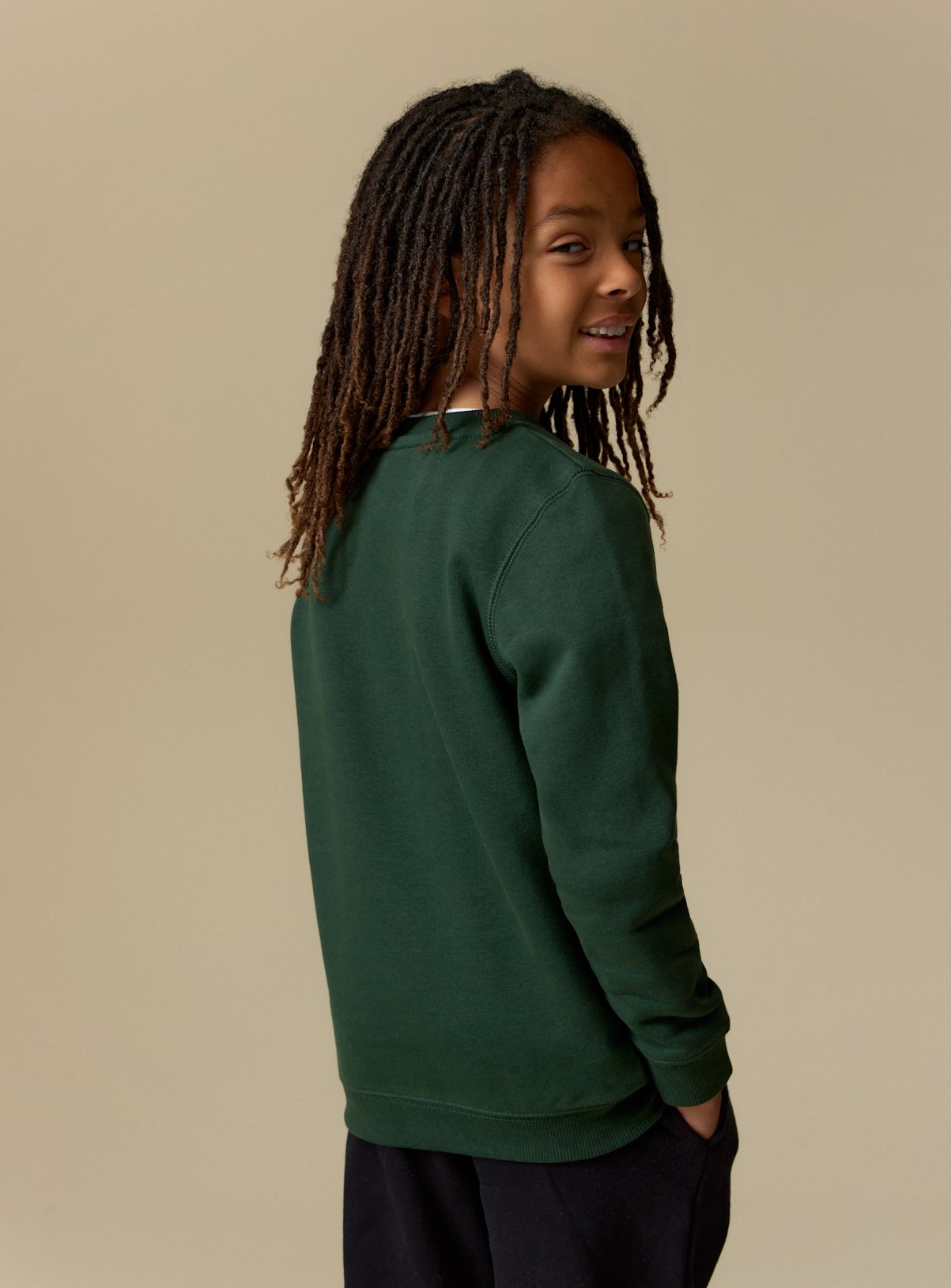 Green Crew Neck Sweatshirt 2 Pack 7 years - Image 6 thumbnail