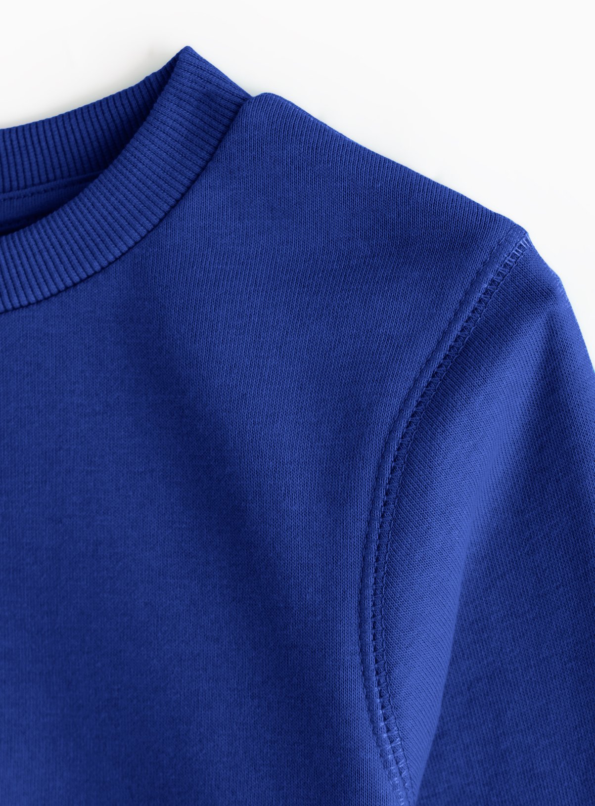 2 Pack Blue Crew Neck Sweatshirts 5 years - Image 3 thumbnail