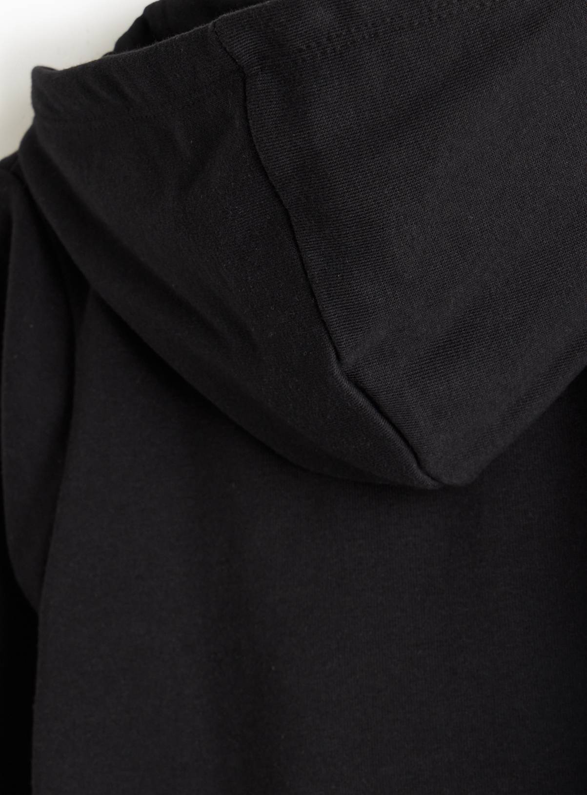 Unisex Black Sweat Hoodie  7 years - Image 4