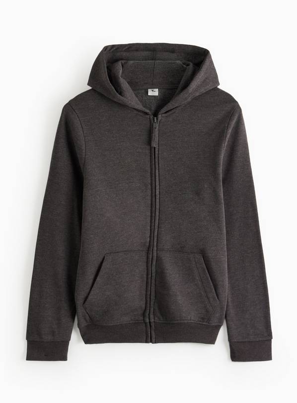 Grey Zip-Through Hoodie 16 years