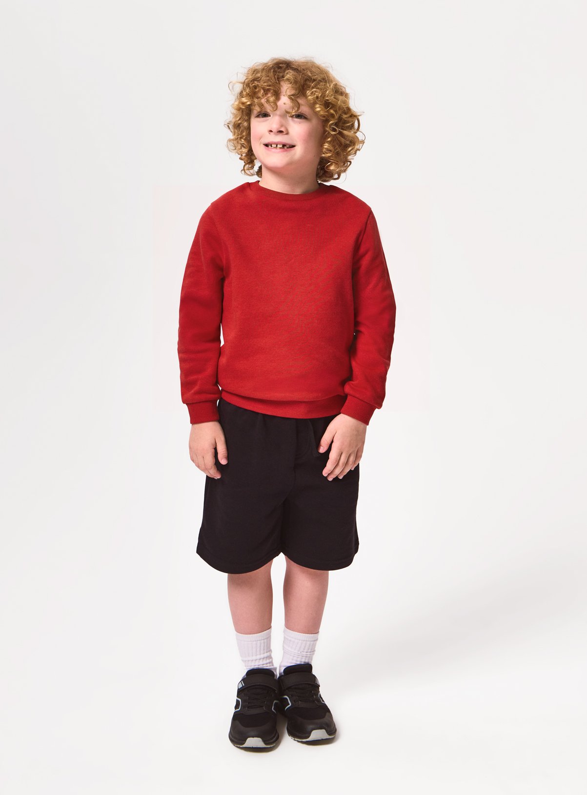2 Pack Black Sweat Shorts 3 years - Image 2 thumbnail