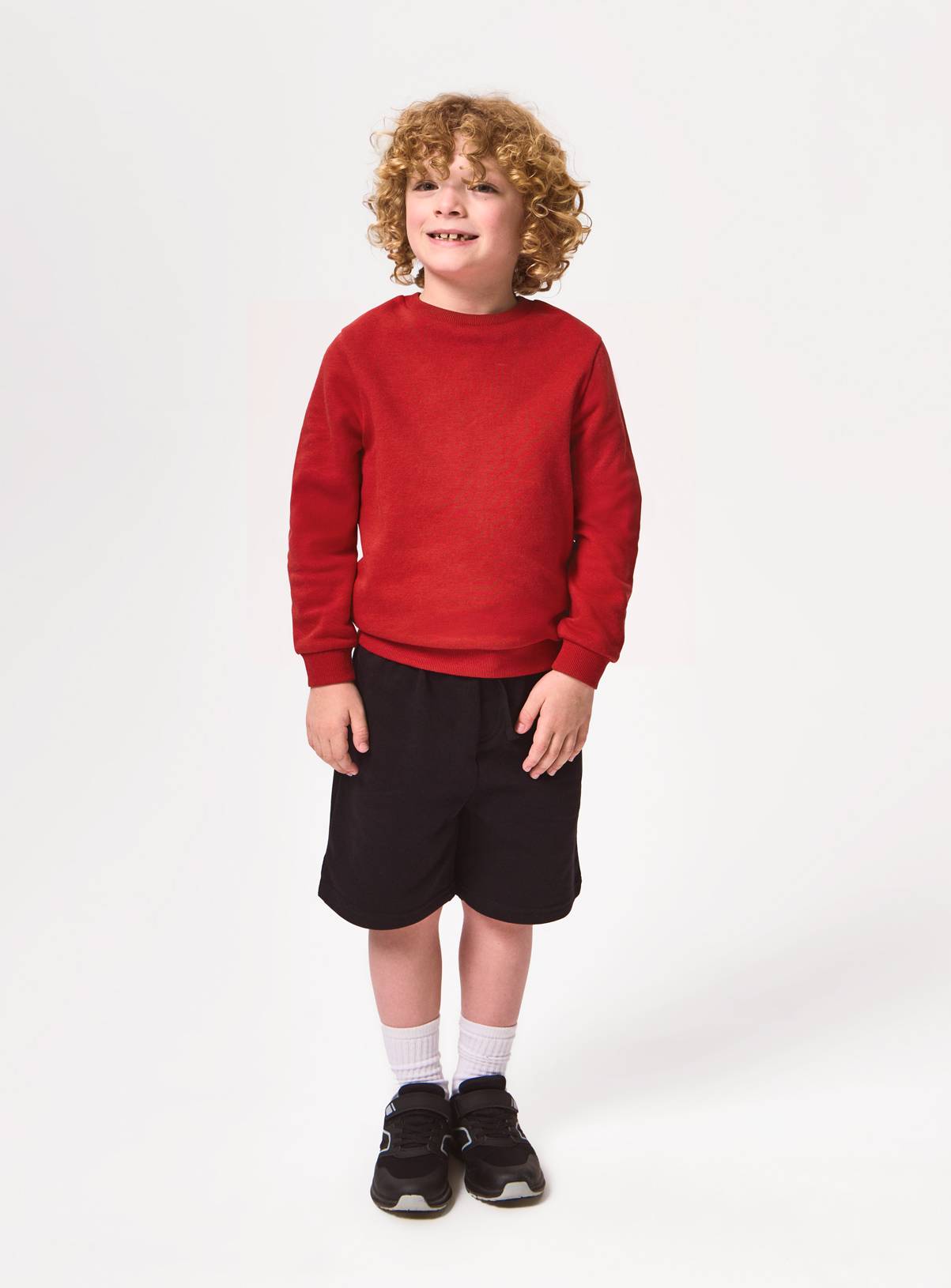 2 Pack Black Sweat Shorts 3 years - Image 2