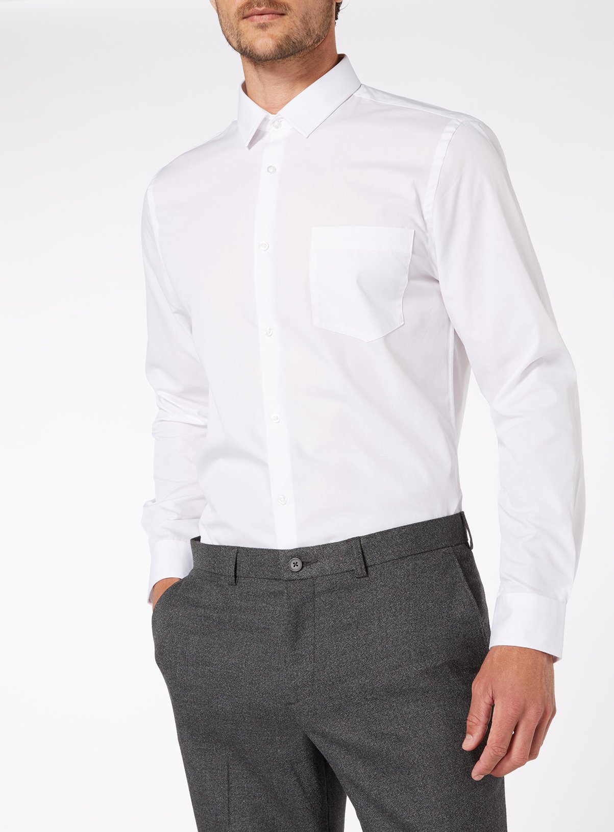 14.5 slim fit shirts