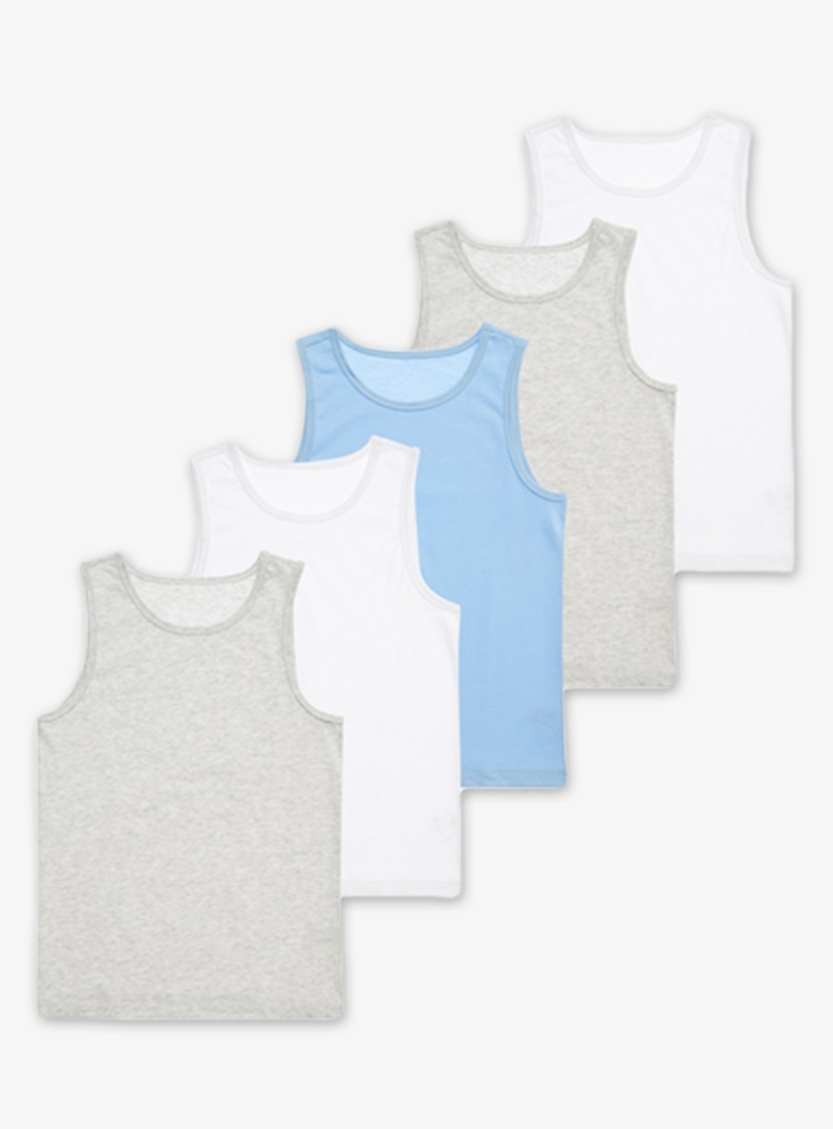 Multicoloured Vests 5 Pack Review