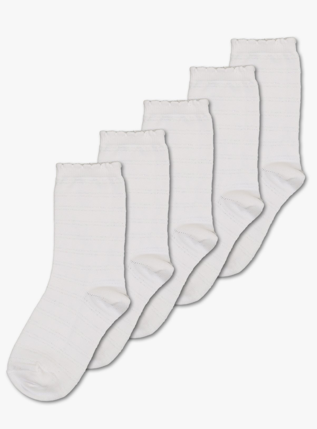 white infant socks