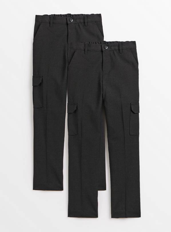 Buy Black Cargo Trousers 9 years | Trousers and joggers | Argos