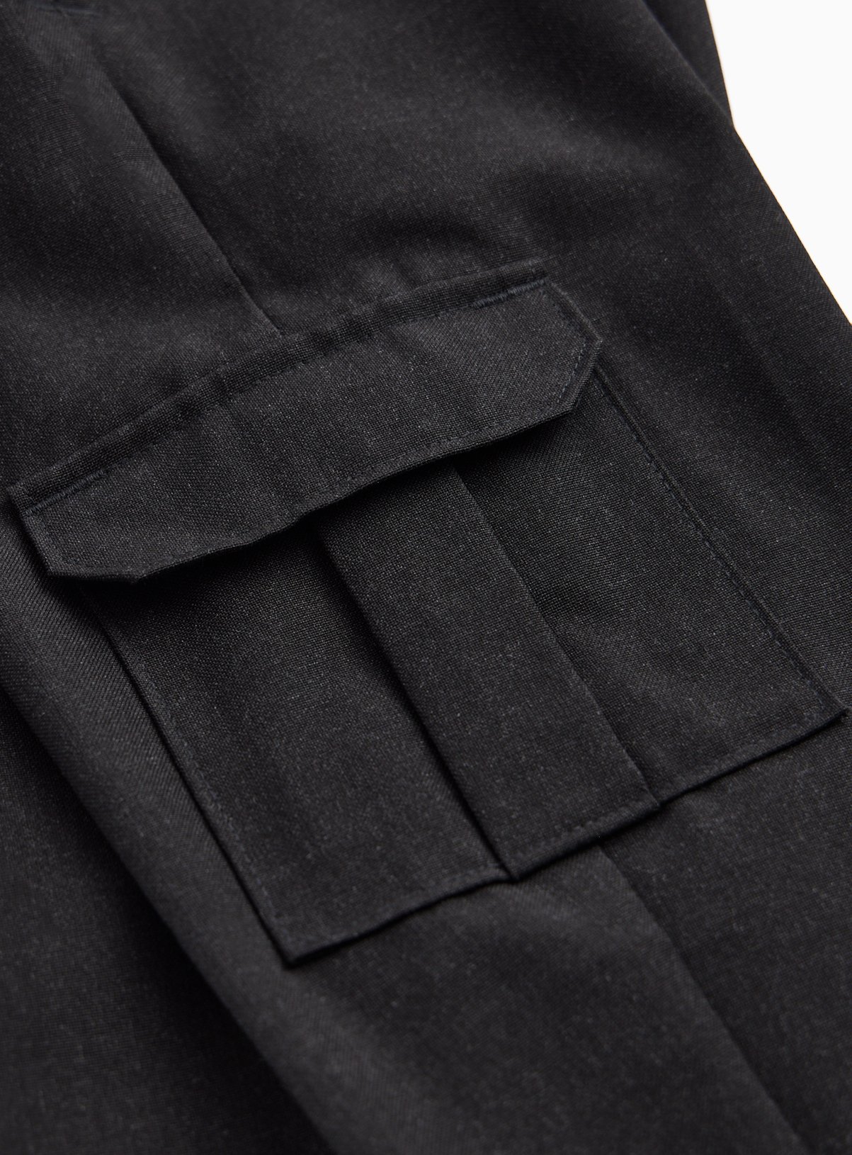 Charcoal Polyester Reinforced Knee Cargo Trousers 2 Pack 5 years - Image 3 thumbnail