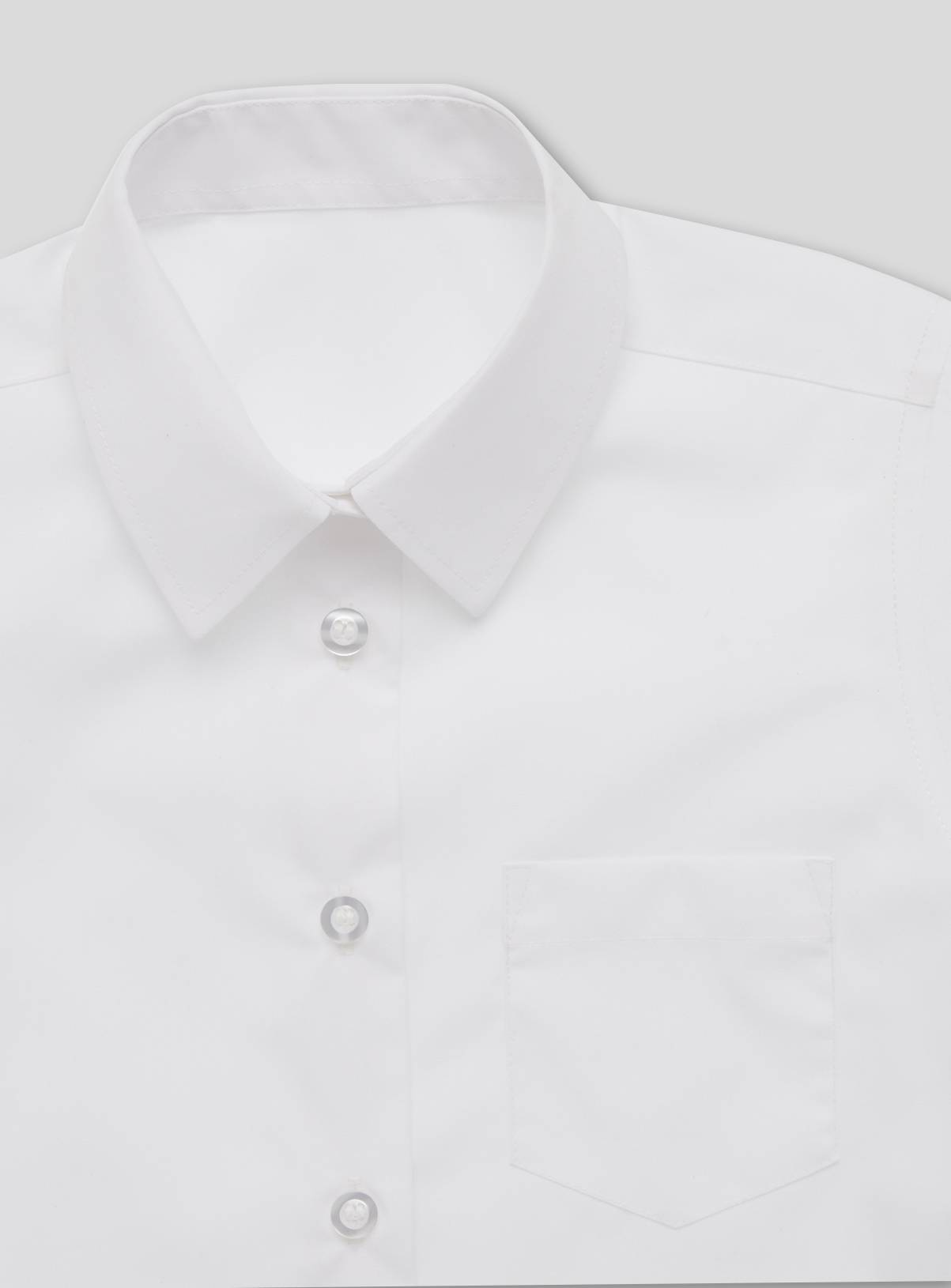 3 Pack White Short Sleeve Shirts 18 years - Image 2