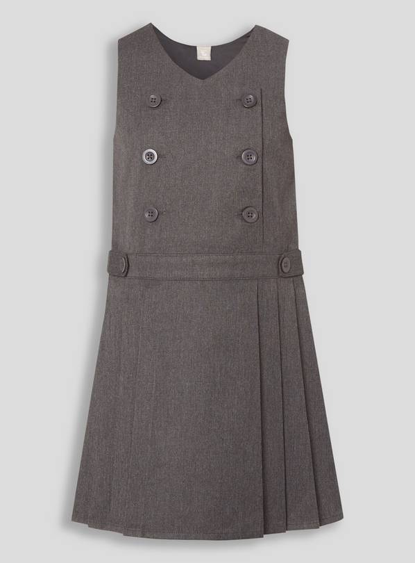 Grey Permanent Pleat Dress - 2 years