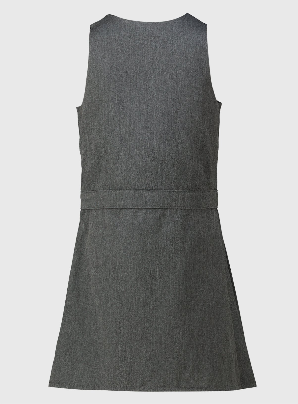 Grey Permanent Pleat School Dress 3 years Review