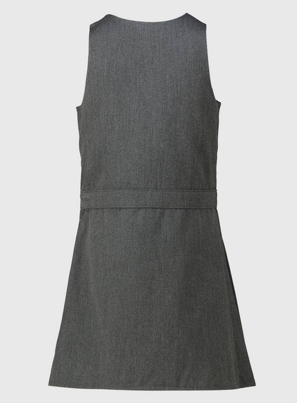 Grey tabard clearance pinafore