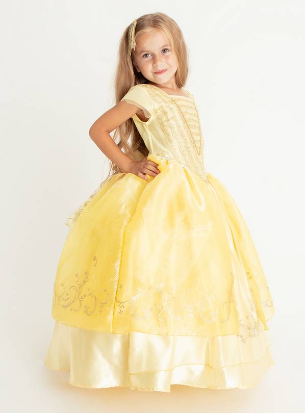Disney Princess Belle Yellow Costume - 3-4 Years