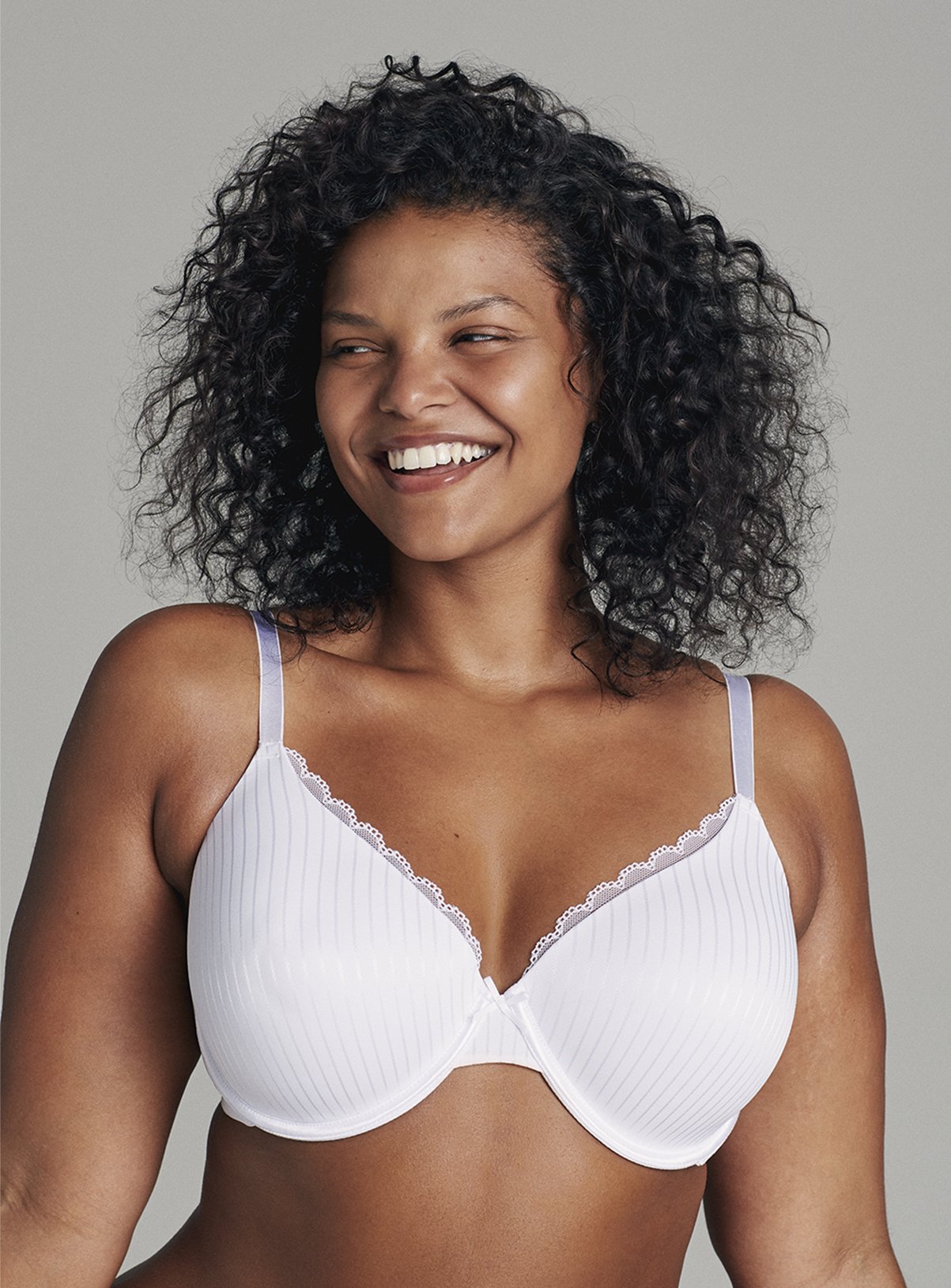 Jacquard Stripe Full Cup Bra 2 Pack Review