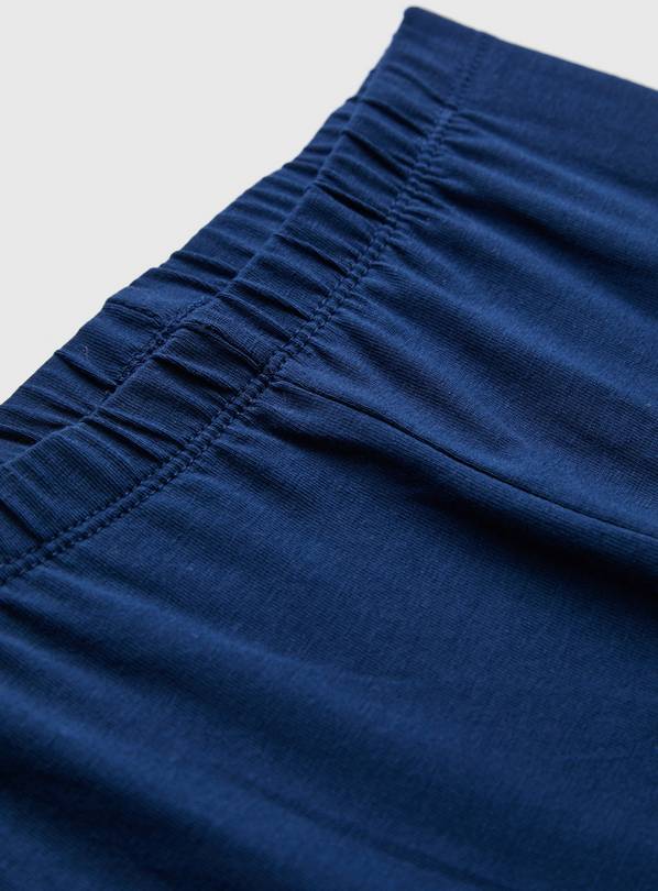 Buy Navy Plain Leggings - 4 years, Trousers