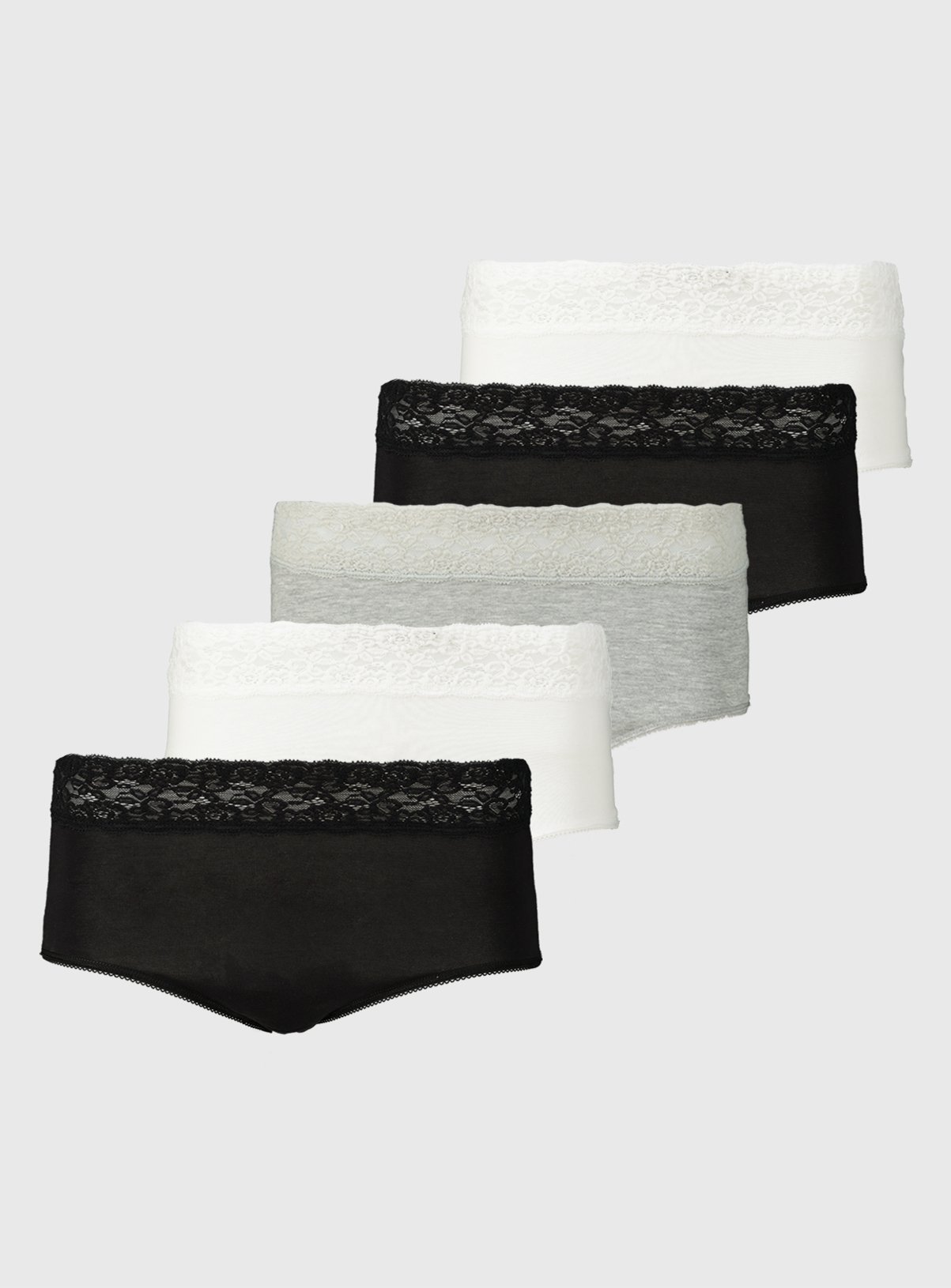 Lace Full Knickers 5 Pack Review