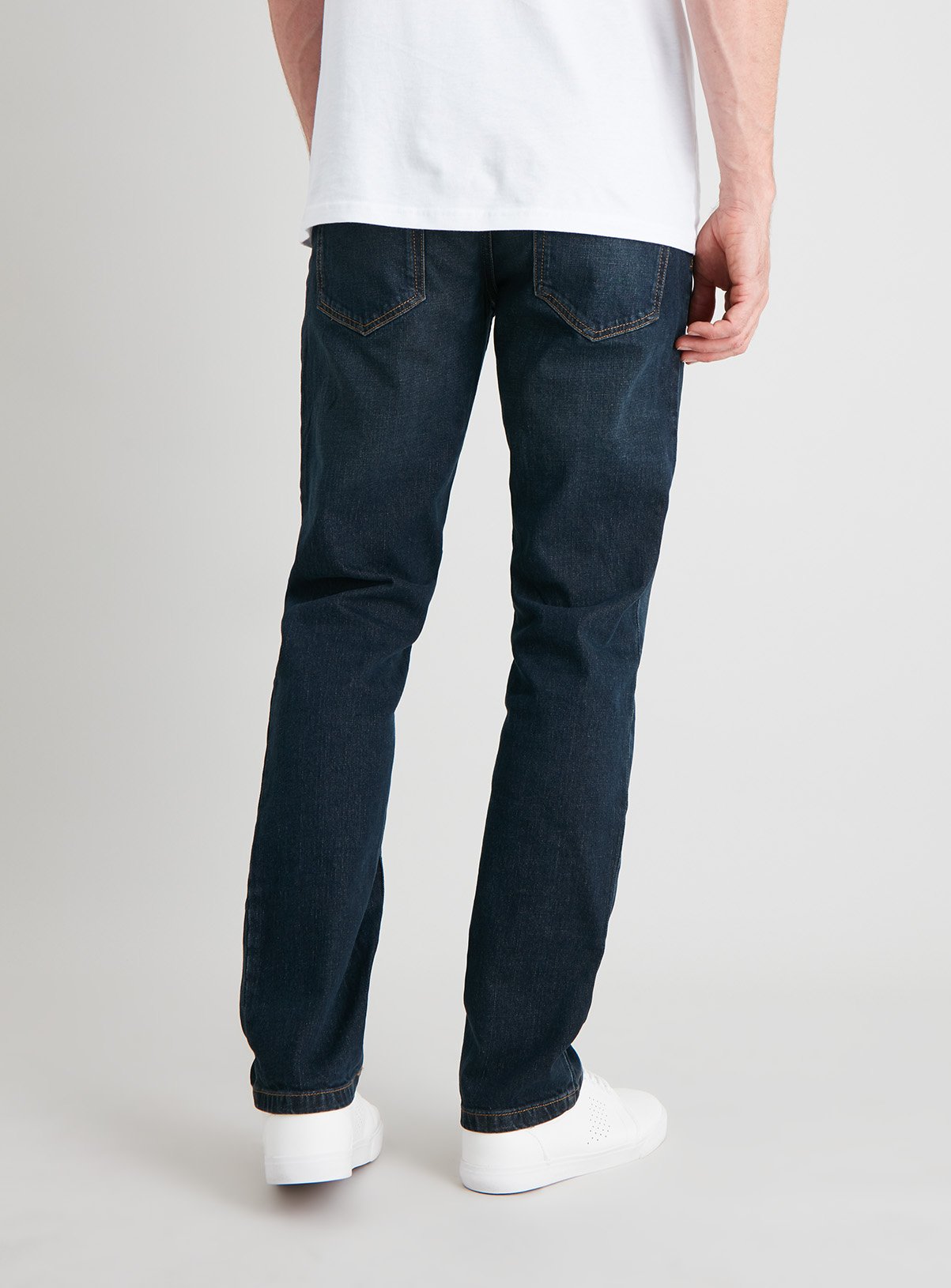 Mid Wash Denim Slim Fit Jeans With Stretch Review