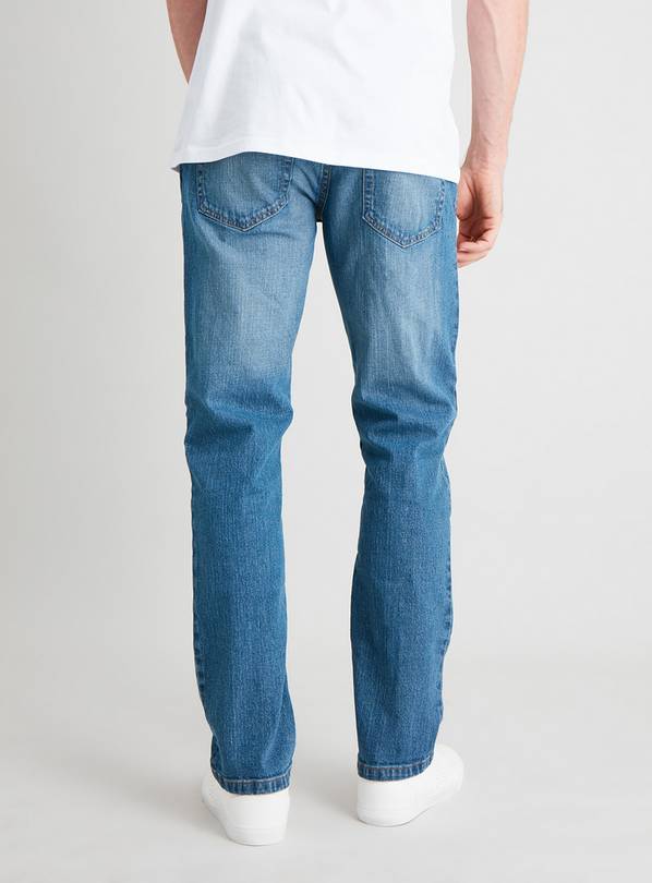 Buy Light Wash Denim Slim Fit Jeans Stretch - W34 L32 | |