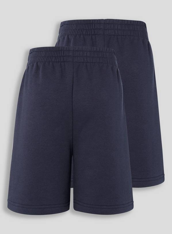 Buy Navy Sweat Shorts 2 Pack 3 years PE kits Tu