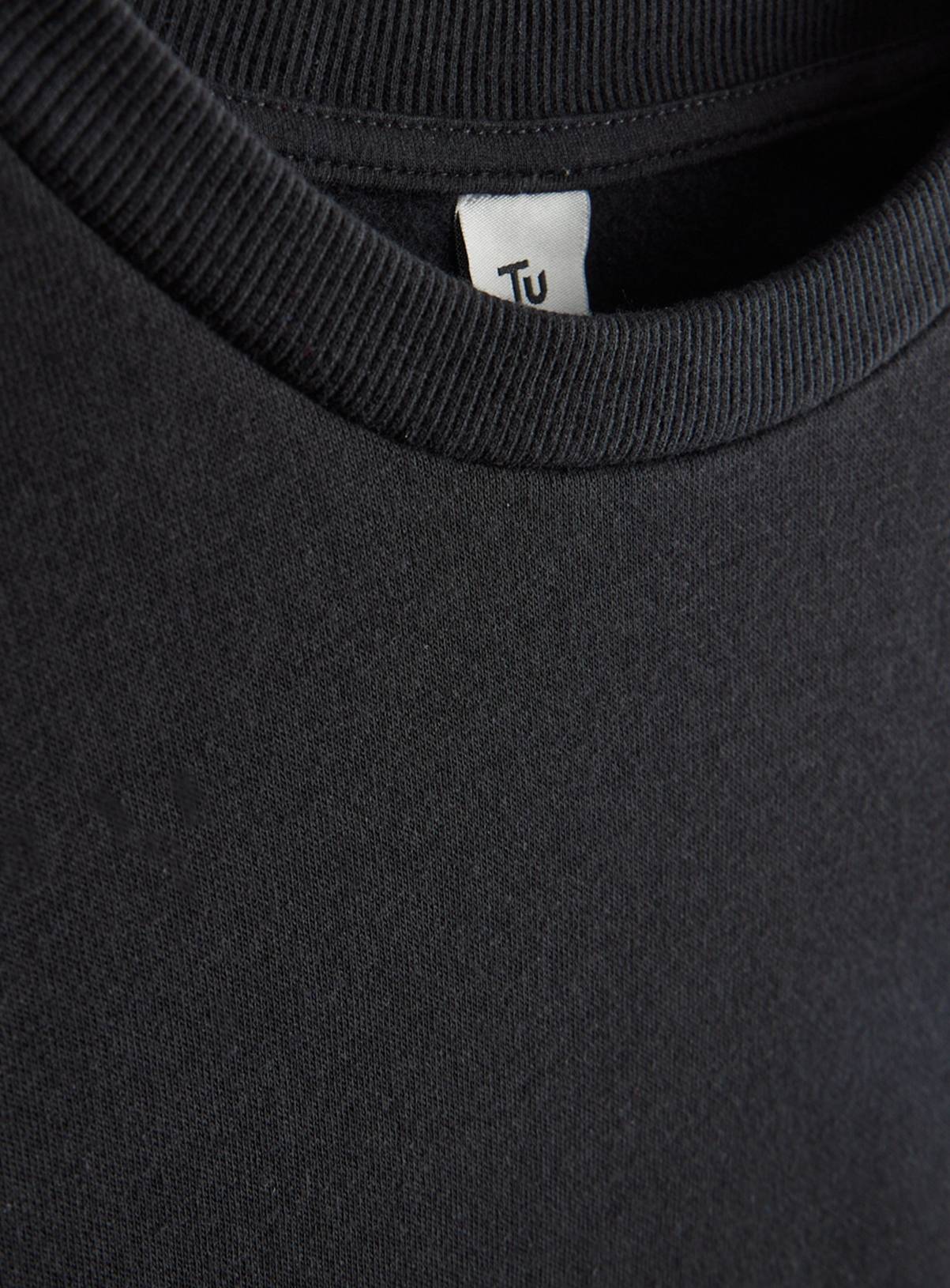 2 Pack Black Crew Neck Sweatshirts 12 years - Image 2