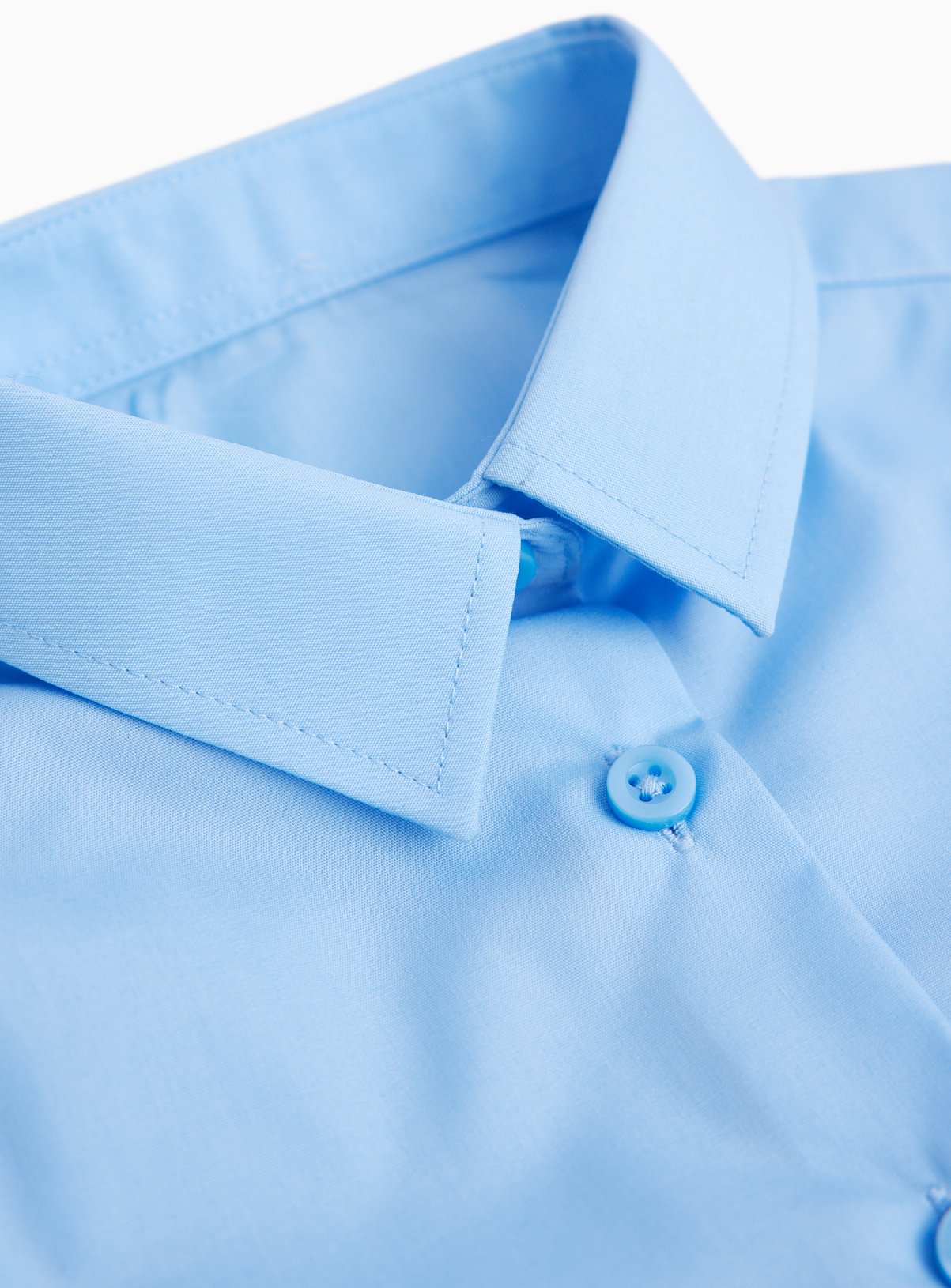 Girls 3 Pack Blue Long Sleeve Shirts 4 years - Image 3 thumbnail