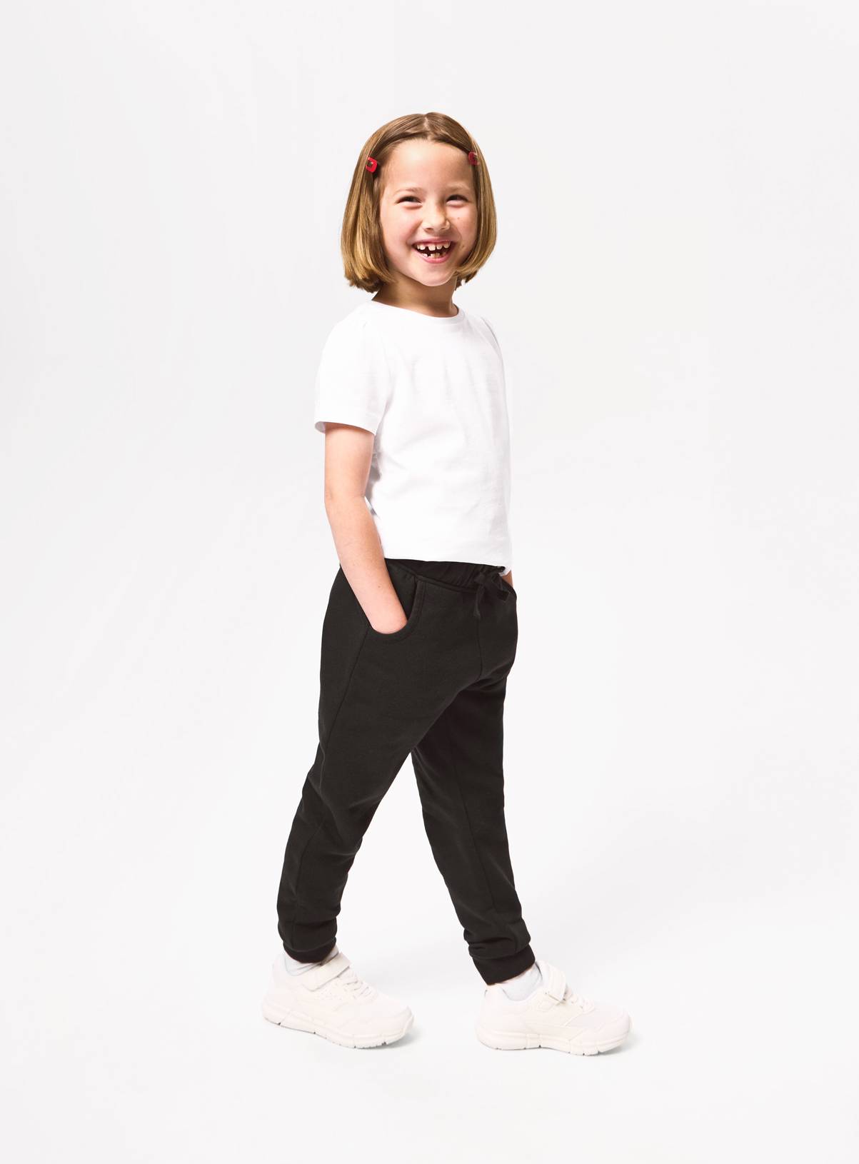 2 Pack Black Joggers 16 years - Image 2