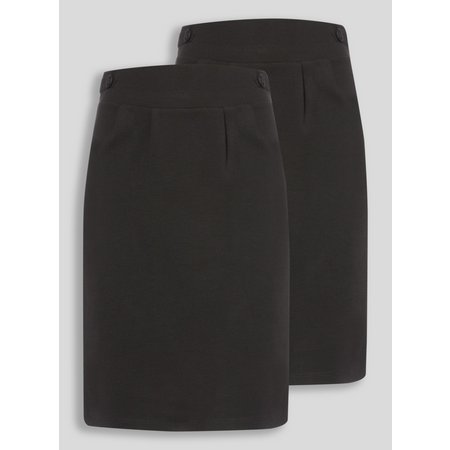 Black 2 Pack Tulip Skirt - 7 years