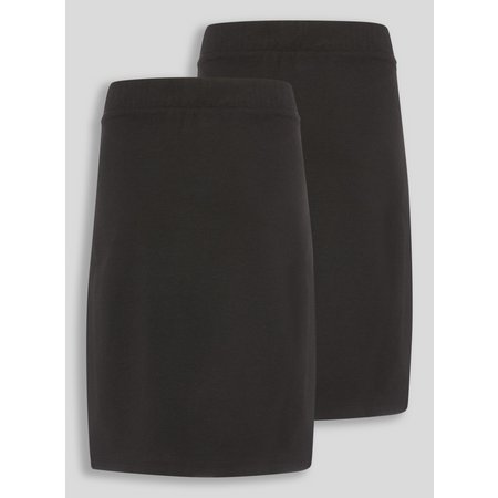 Black 2 Pack Tulip Skirt - 9 years