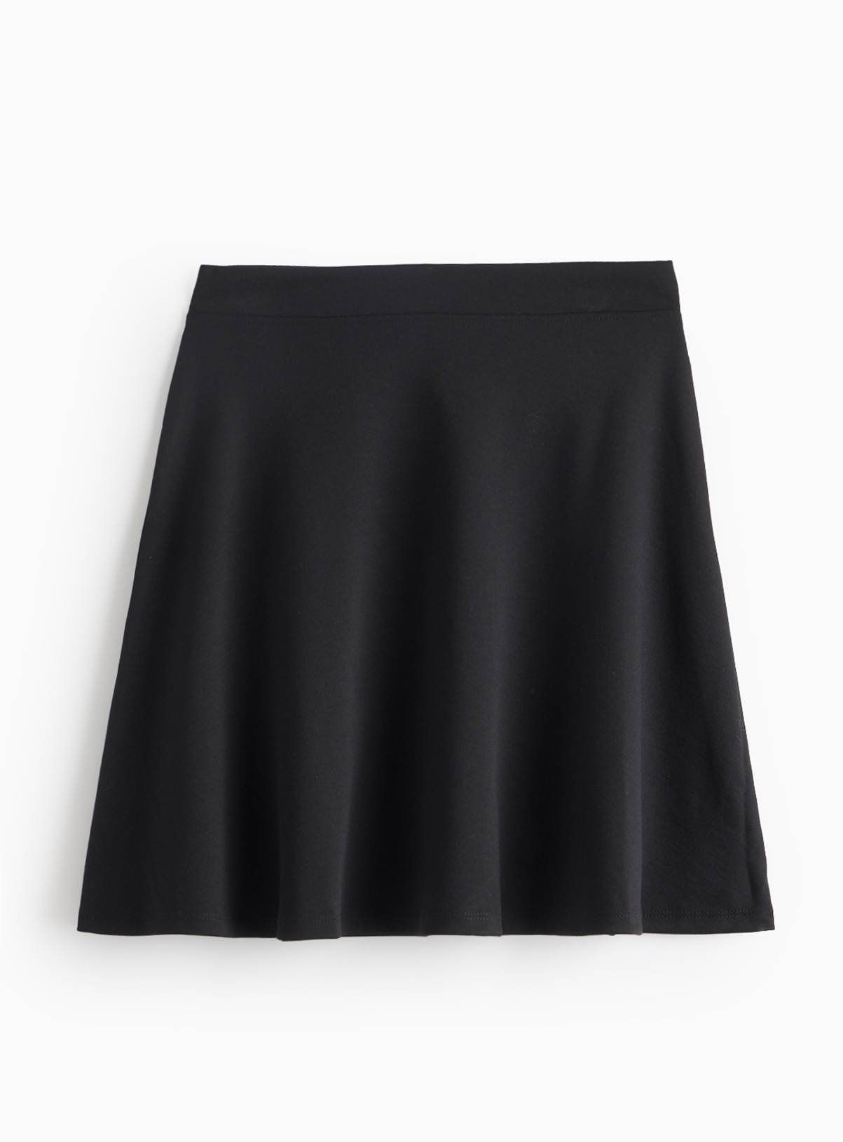2 Pack Black Jersey Skater Skirts 10 years - Image 3