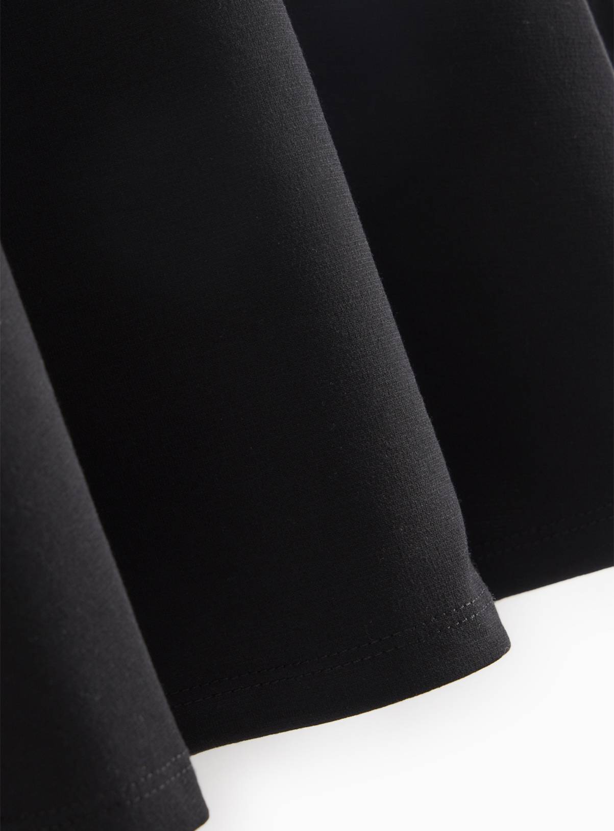 2 Pack Black Jersey Skater Skirts 10 years - Image 4