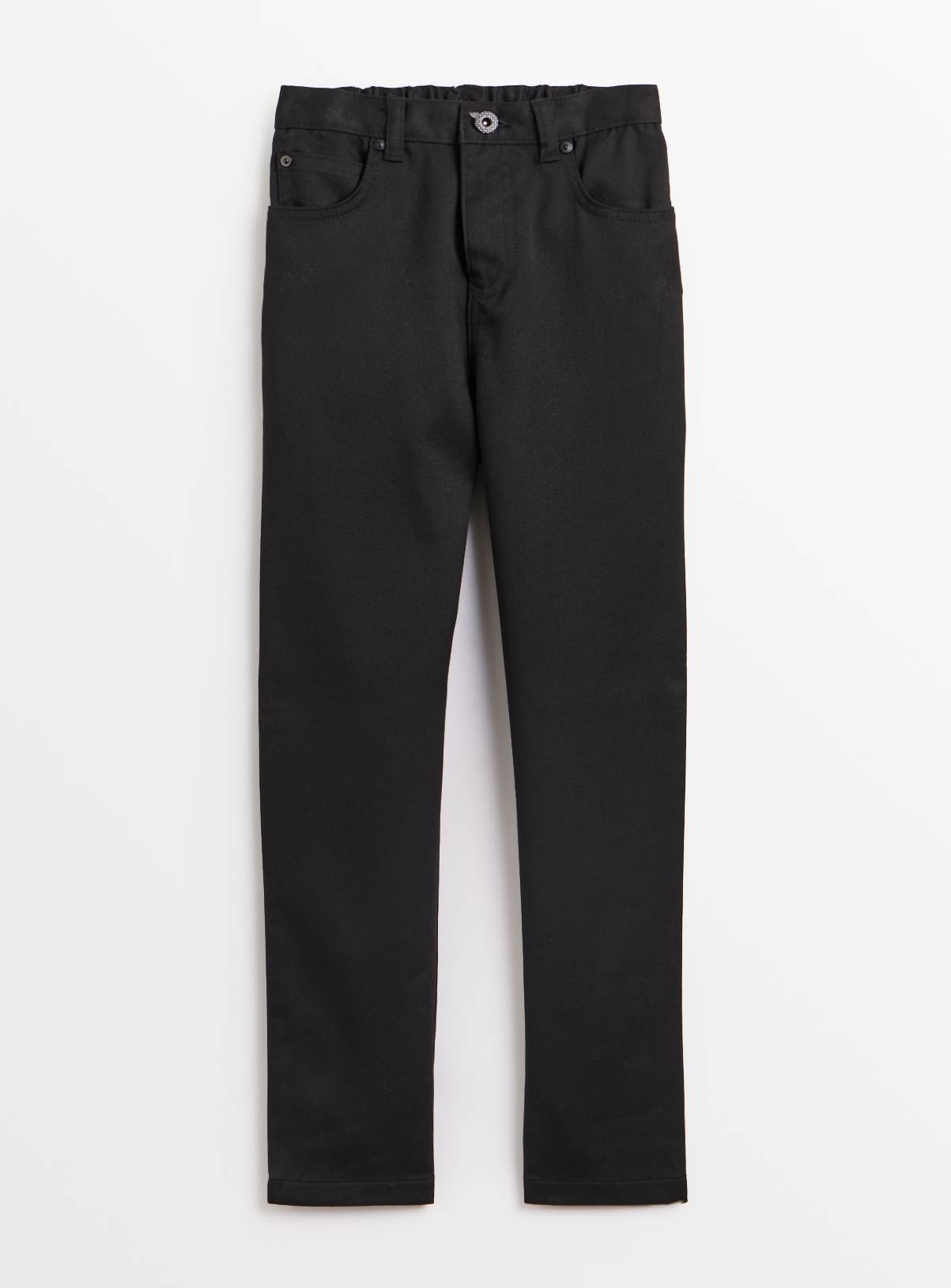 Black Skinny Jean Style Trousers 6 years - Image 1