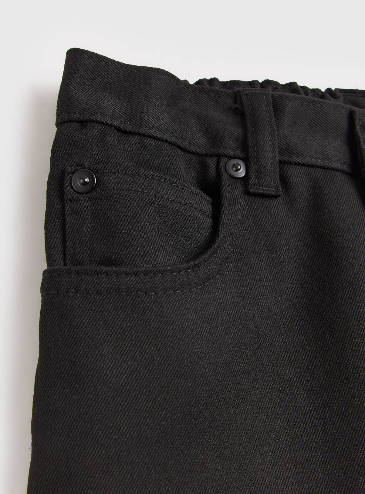 Black Skinny Jean Style Trousers 6 years - Image 3