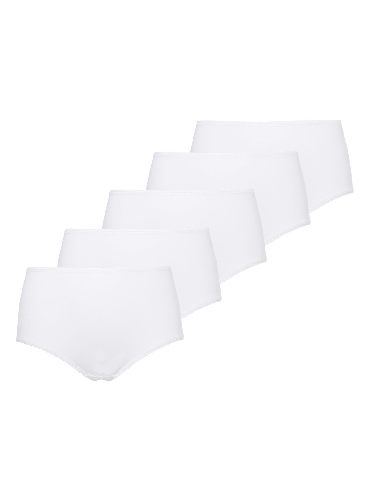 White Midi Knickers 5 Pack Review