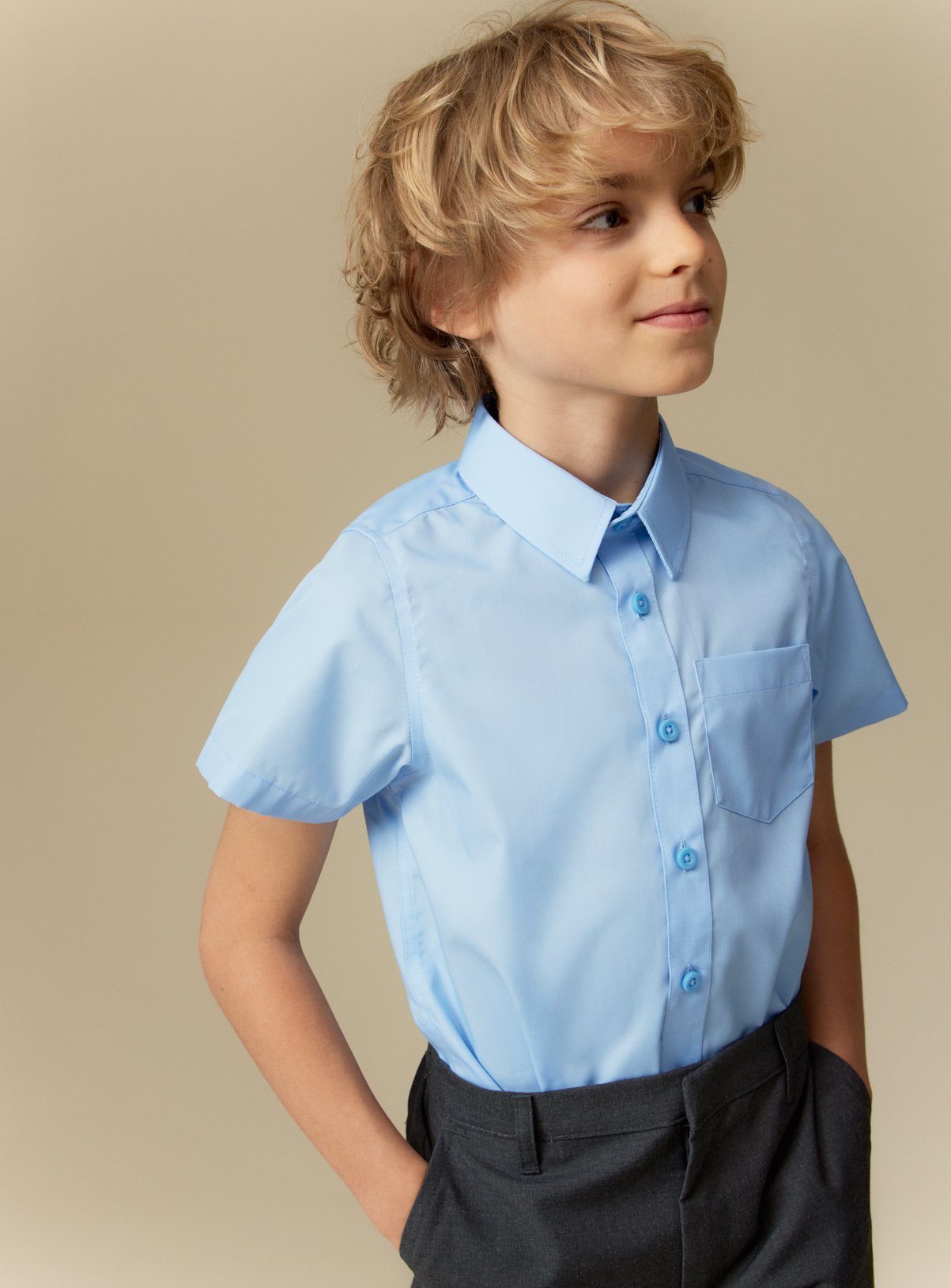 Blue School Shirts 3 Pack Review