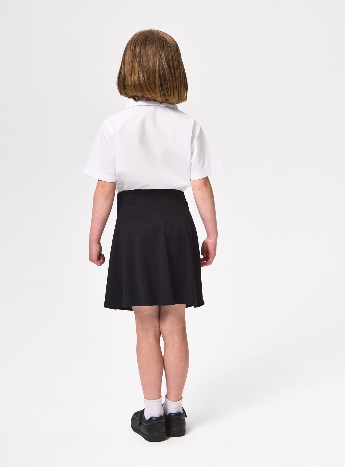 2 Pack Black Jersey Skater Skirts 9 years - Image 3 thumbnail